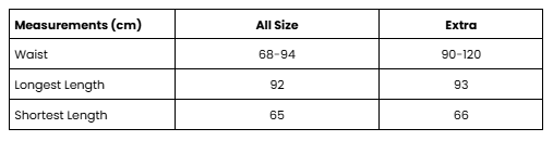 Size Guide Grey Kirani Batik Skirt - Pre Order 7 Days
